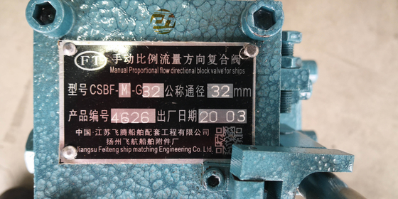 Windlass Manual Proportional Valve - Marine Manual Proportional Control Valve - Manual Proportional Flow Compou CSBF-G32
