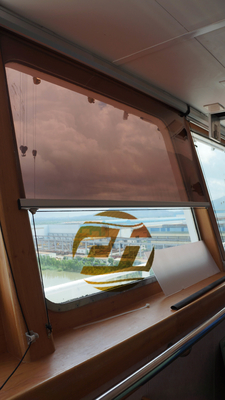 Sunshading curtain for shipbuilding-Marine sunshade shade, marine cockpit shade