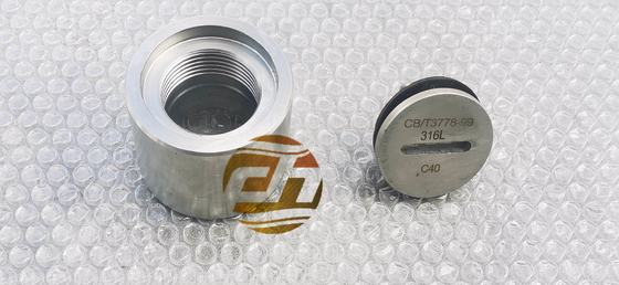 Fuel Sounding Plug - Fuel Stainless Steel Sounding Plug  Sounding Pipe Head model c40 cb/t3778-99