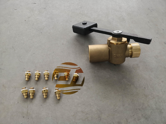 Sounding self closing valve, self closing measuring head, bronze sounding self closing val
