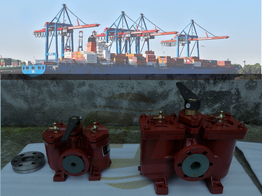 SHIPBUILDING-DUPLEX OIL FILTER,DOUBLE OIL FILTER CB/T425-94