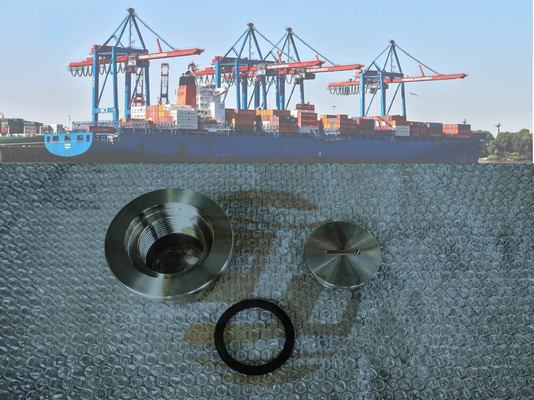 316L Stainless Steel Sounding Pipe Head For Marine Sewage Treatment Tank , Sewage Treatment Tank Model:A50 CB/T778-99